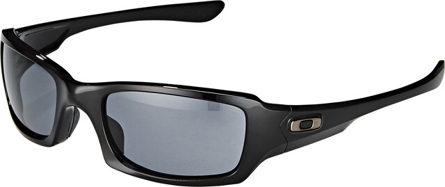 oakley fives squared sunglasses polished black grey